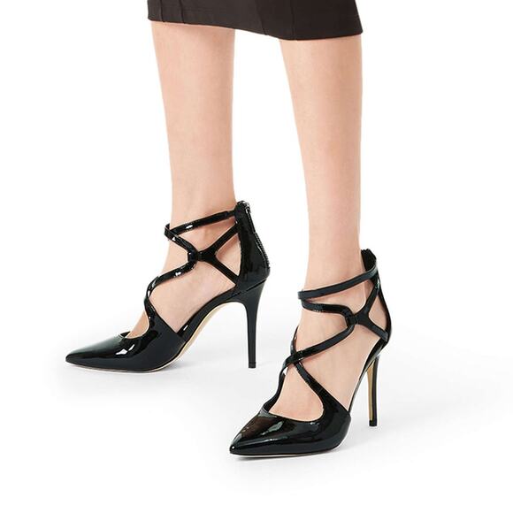 Michael Kors Catia Patent Leather Stiletto Heels 9 - Picture 2 of 11